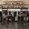 Flash Furniture Gray Wash Walnut Solid Wood Counter Stools, 2PK ES-STBN5-24-GY-2-GG - alternate 1